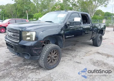 2012 GMC Sierra 2500Hd Denali from USA, damaged, VIN 1GT125E82CF140045